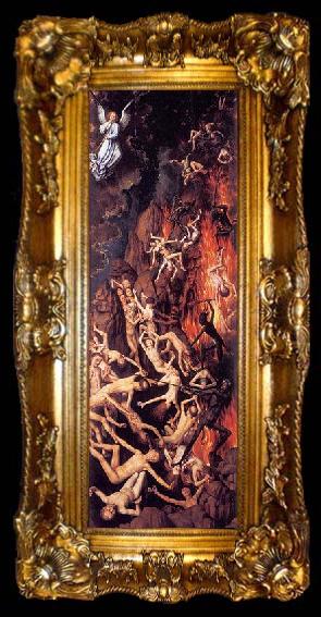 framed  Hans Memling The Last Judgment, ta009-2